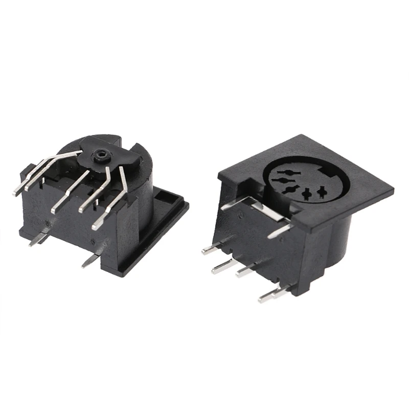 10 Pcs/Set PCB Panel Mount Female Connector DIN5 DIN 5-Pin Jack DS-5-01 MIDI 87HA | Обустройство дома