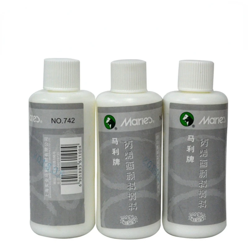 

Acrylic Blending Liquid 100ML Acrylic Paint To Improve Gloss Special Blending Liquid Fluid Painting Pigment Thinner Blender