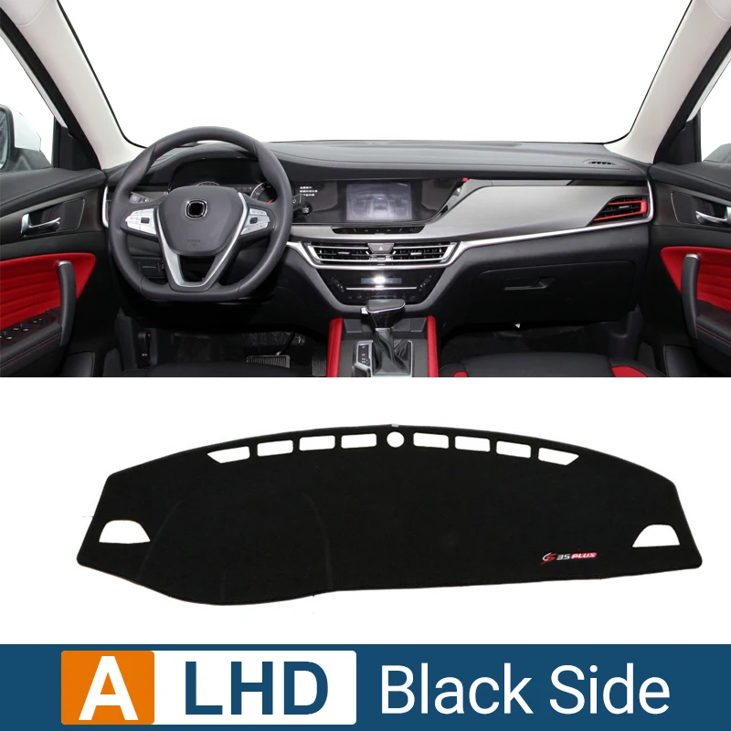 

Для Changan CS35 Plus 2018 2019 2020 2021 2022 2023, чехол для приборной панели автомобиля, солнцезащитный козырек, избегайте света, коврик с защитой от УФ-лучей, нескользящие аксессуары