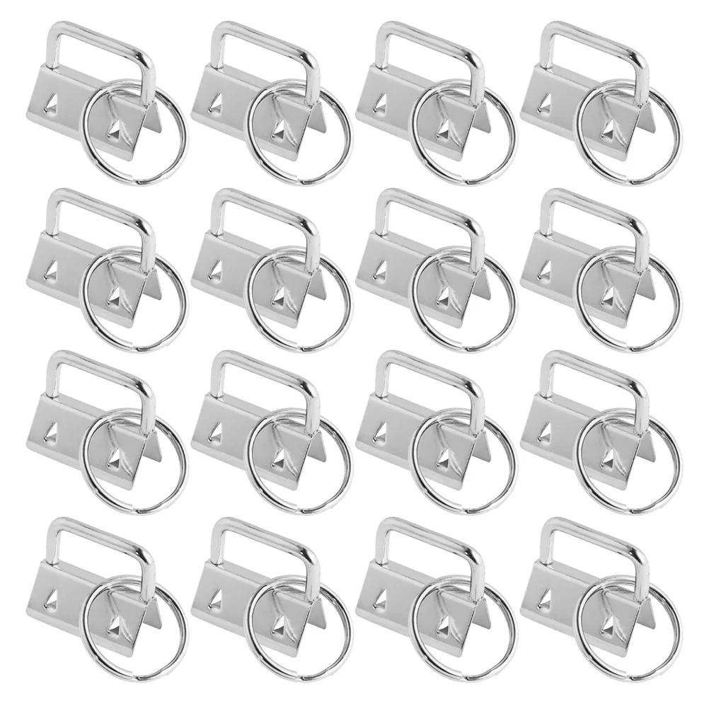 

Key Fob Keychain Wristlet Chain Metal Making Kit Supplies Set Fashion Inch Ring Lanyard Clamp Wristlets Sets 1.25 Pliers Keys