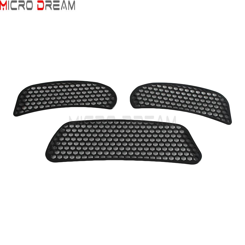 Фото Вентиляционная решетка для мотоциклов Harley Low Rider ST FXLRST Low Rider El Diablo FXRST 2022-2025, черная, сетчатая, для обтекателя №5