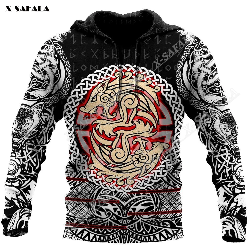 

Толстовка мужская с капюшоном, на молнии, с 3D-принтом