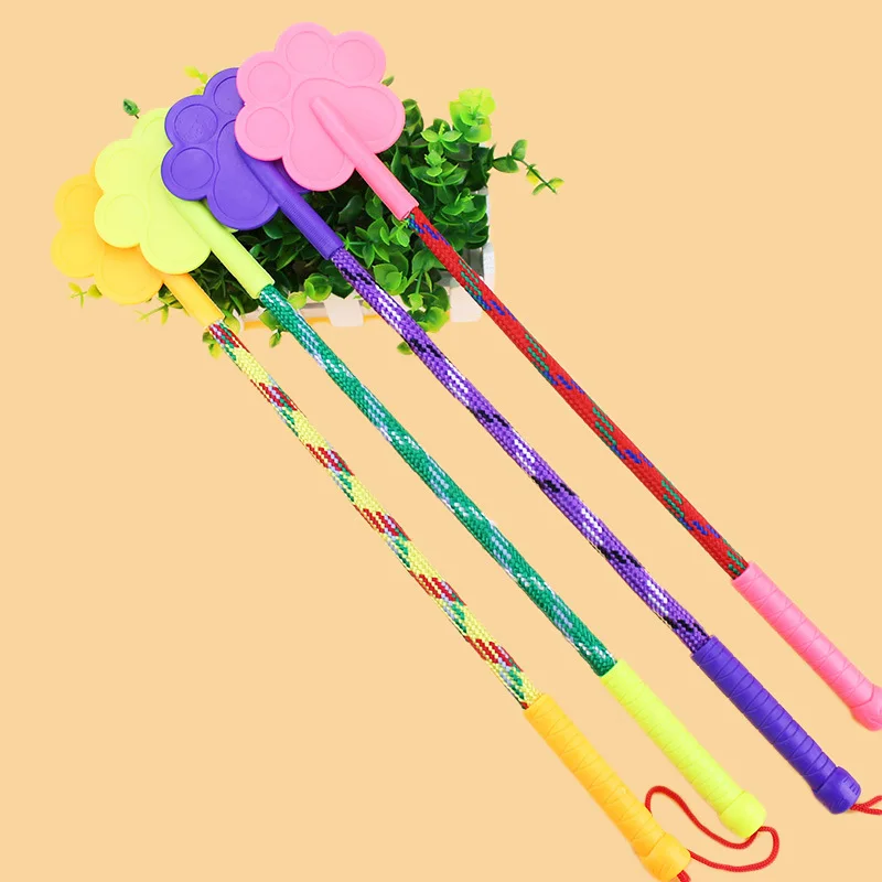 

Wholesale Rubber Pet Love Pat Dog Training Pat Footprint Dog Beating Stick Palm Pat Teddy Training Supplies