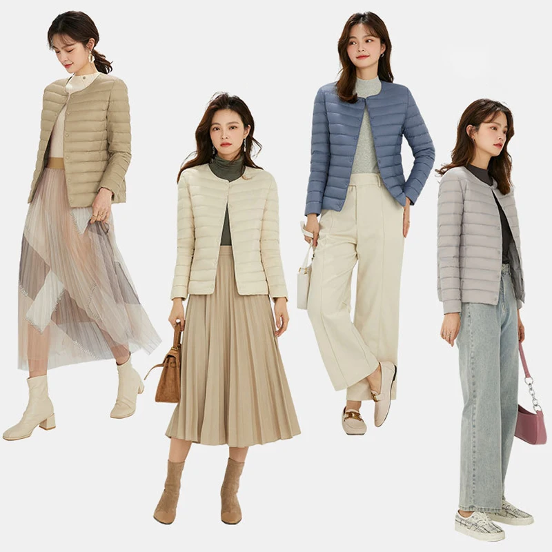 DEODAR Winter Plus Size White Duck Down Jacket for Women Ultra Light Portable Casual Waterproof Warm Coat for Office Lady S-4XL