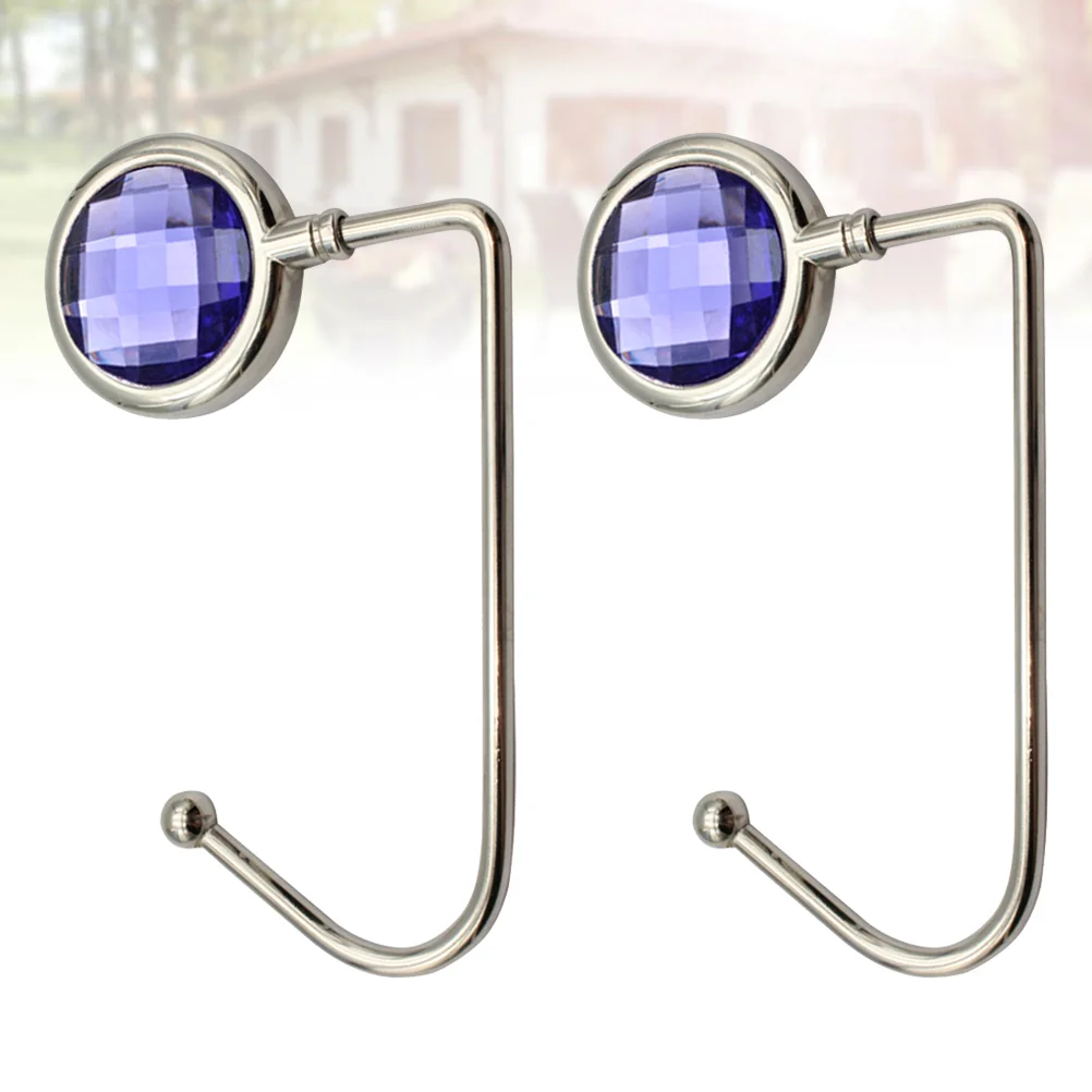

2 Pcs Bag Hook Schoolbag Clothes Hanger It Can Move Backpack Cord Hooks for Desk