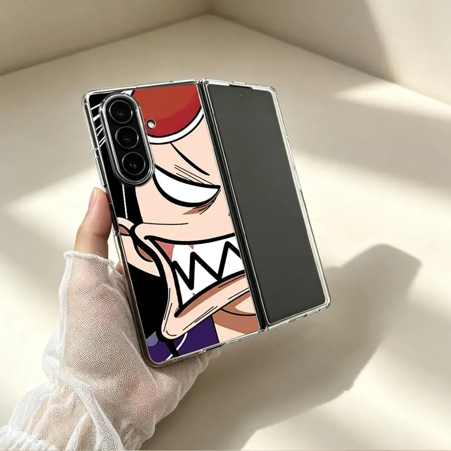 Фото Прозрачный мягкий чехол для телефона Angry Robin Anime для Samsung Galaxy Z Fold 7 6 5 4 3 ZFold7 ZFold5 ZFold6 ZFold3 ZFold4 №3