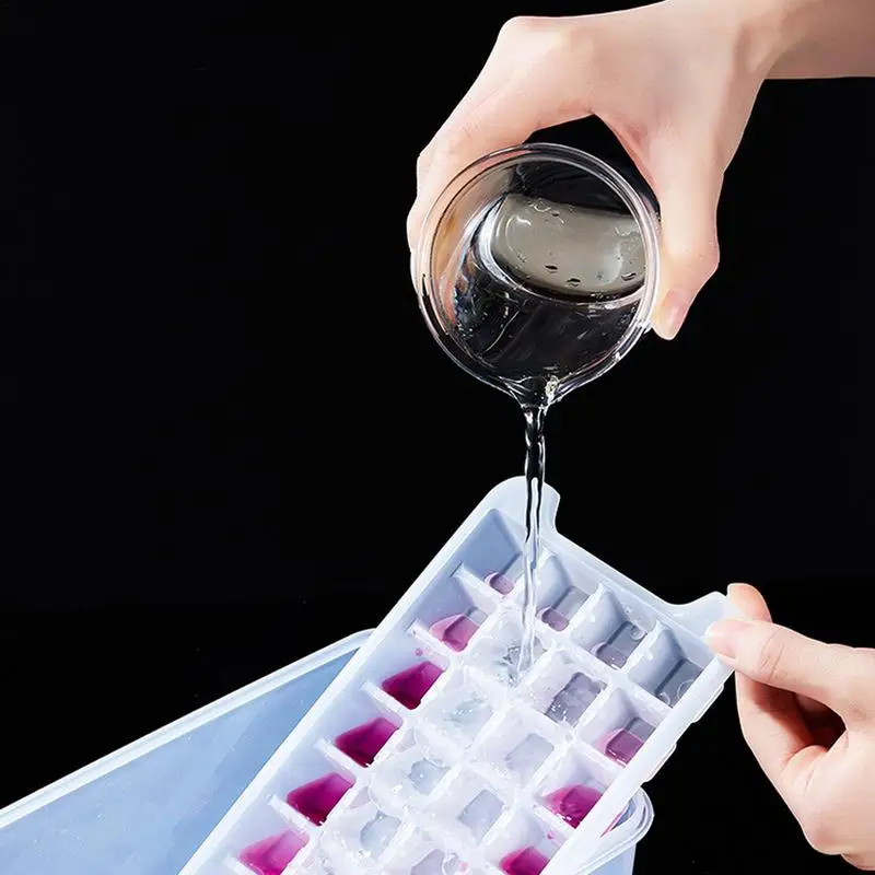 Форма для кубиков льда легко снимаемая фотография устойчивая к протечкам