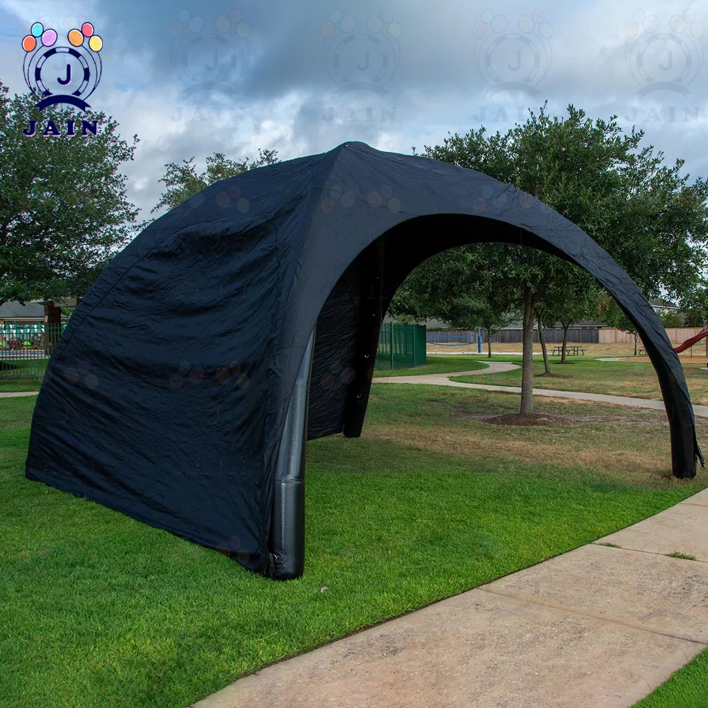 Надувной навес от солнца на открытом воздухе — ультрапортативный