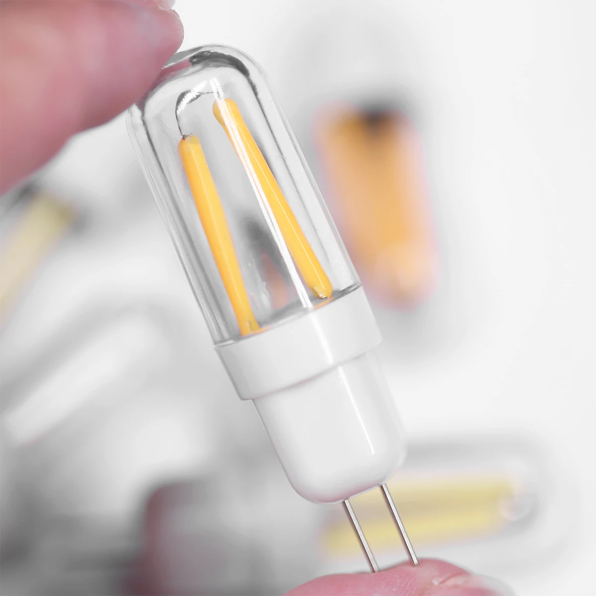 Лампочка G4 / G5.3 Led 1W 2W 3W 220v 240v Ретро - лампа Холодная теплая белая лампочка Световая