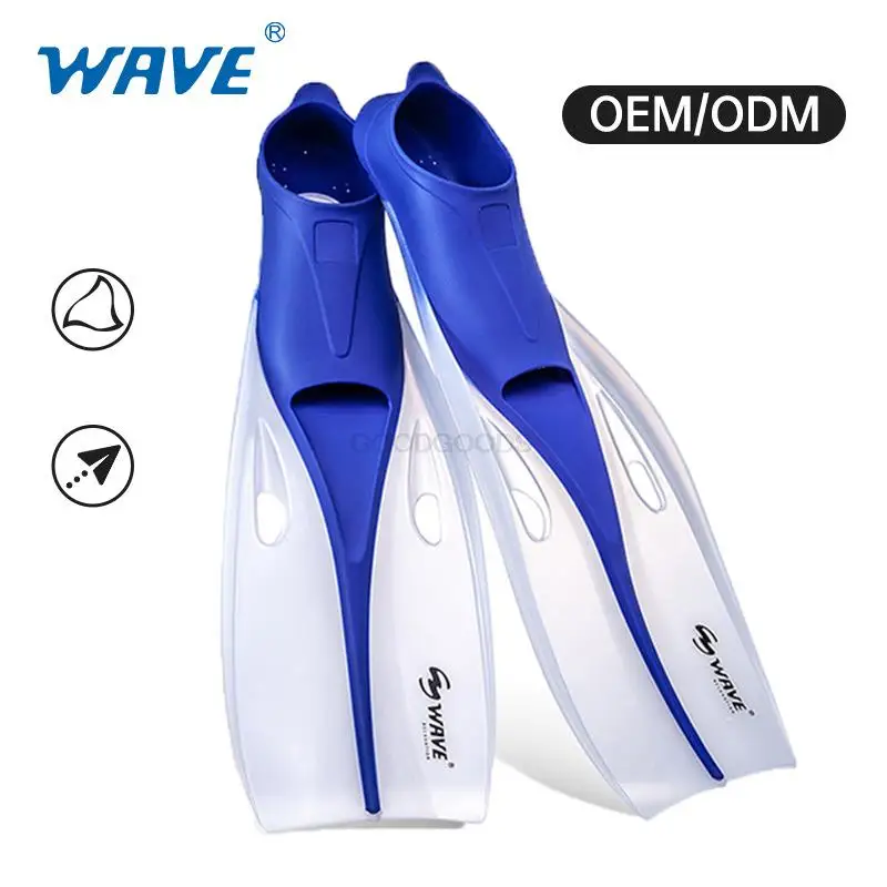 Professional Scuba Diving Fins Adult Adjustable Swimming Shoes Silicone Long Submersible Snorkeling Diving Scuba Flippers