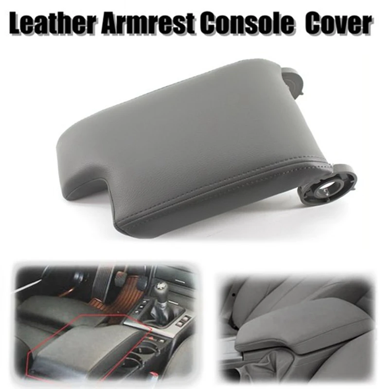 

1 Piece 51168238230 For NEW Car Center Console Armrest Cover Replacement Kit For BMW E46 1998-2006 LHD Grey