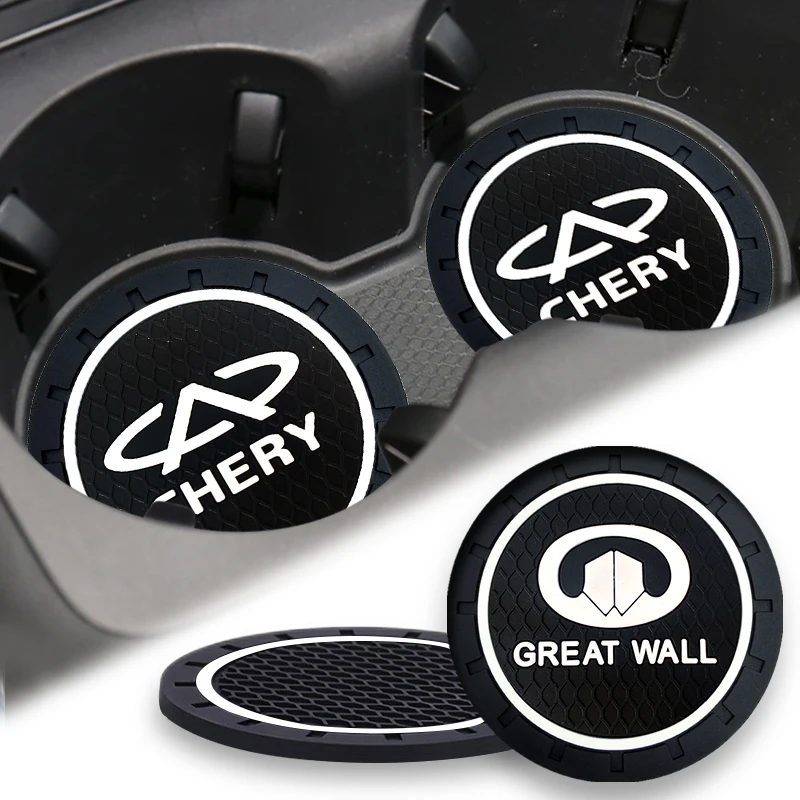 

PVC Car Cup Holder Coasters Anti Slip Cup Mats for Subaru Forester Xv Impreza Wrx Sti 2010 Outback Legacy Tribecacar Accessories