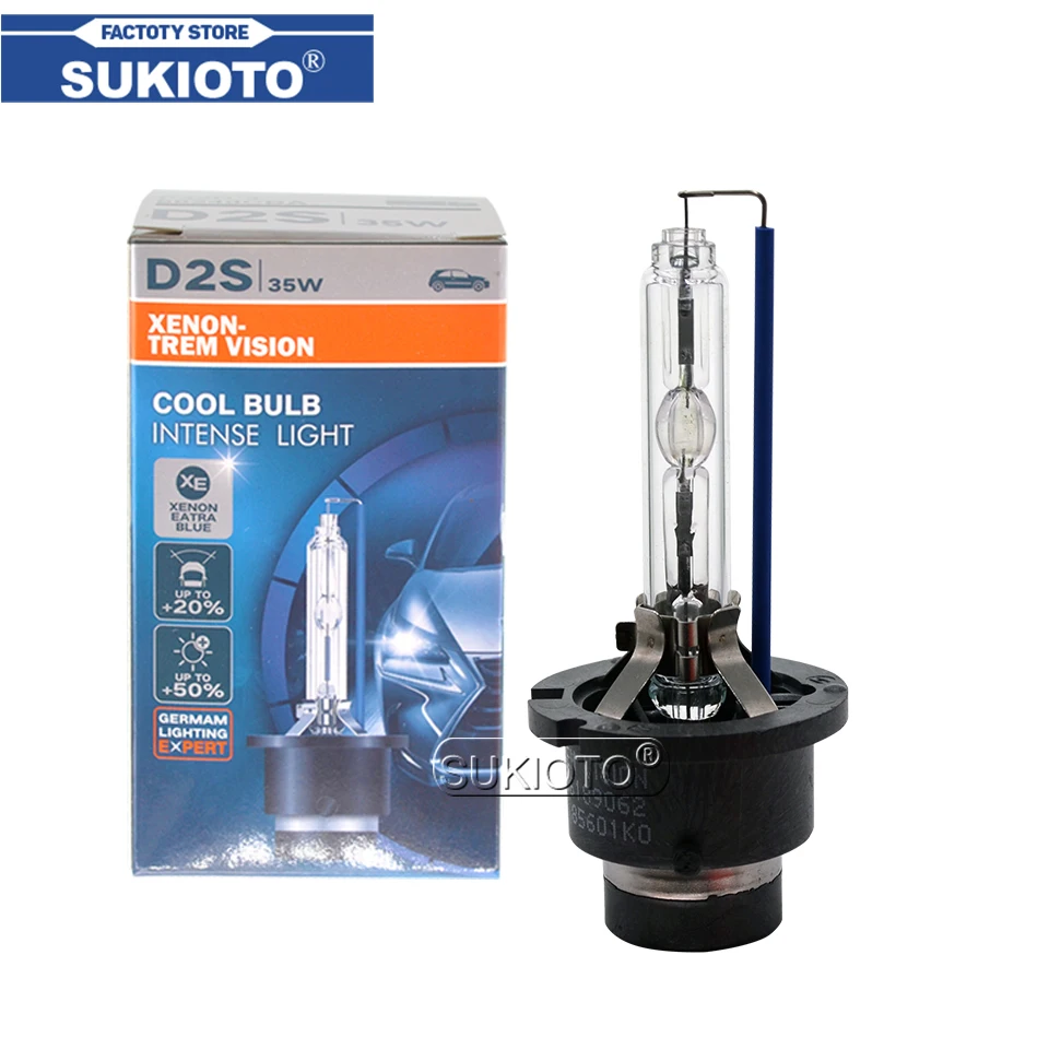 Ксеноновые HID-лампы SUKIOTO 2 шт. OEM 35 Вт D2S супер видение 4300K 6000K 8000K D1S D4S D3S