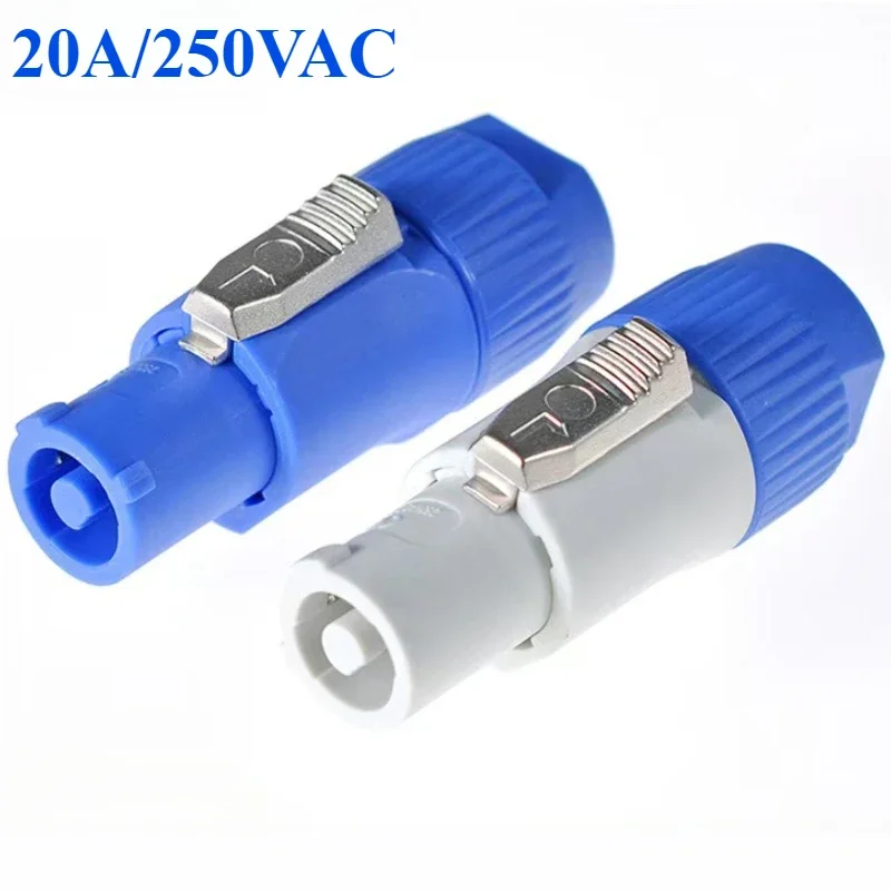 10 шт. разъем Powercon 3-контактный для динамика питания 20 А 250 В адаптер переменного