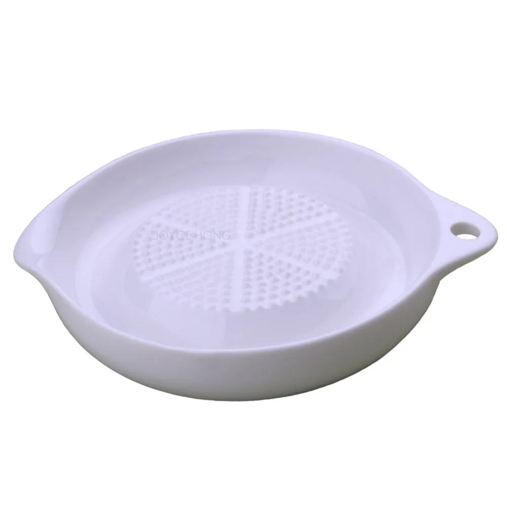 1 шт. керамическая пресс-тарелка для чеснока и имбиря измельчитель тарелки терка