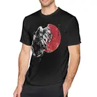 Футболки BERSERK с изображением героев мультфильма меча потрясающая футболка с изображением красного солнца Премиум футболки с коротким рукавом 4XL 5XL 6XL одежда