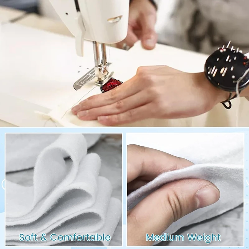 Полоса для ватина 2 1/4 дюйма x 50 ярдов ватный валик из флиса одеял перфорированная