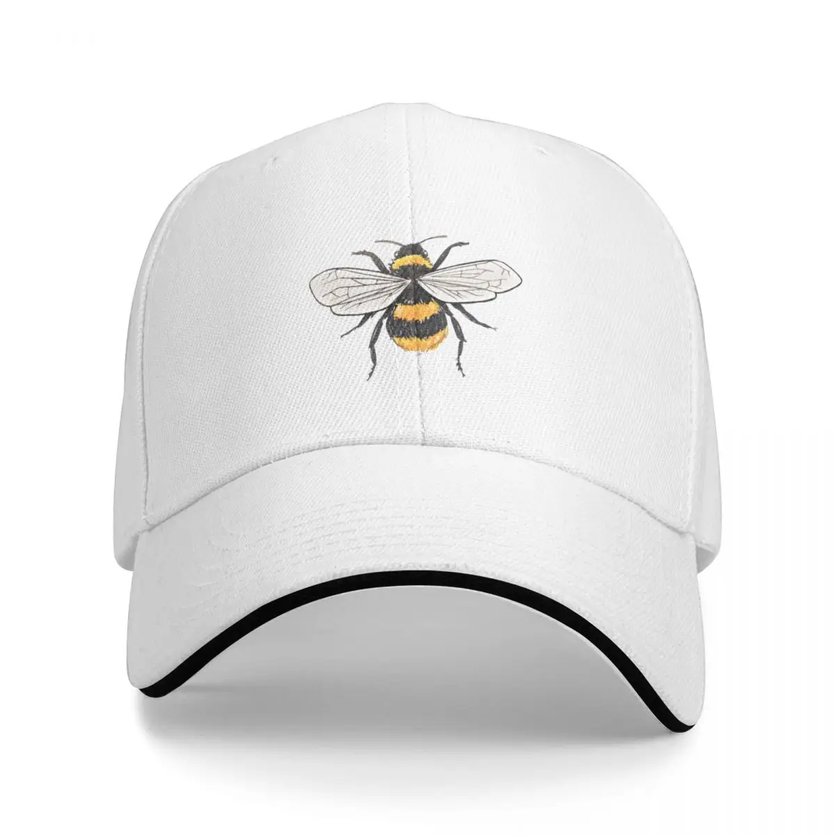 

New Cute Bumblebee- Honey Bee Cap Baseball Cap snapback cap baseball baseball cap for men Women's