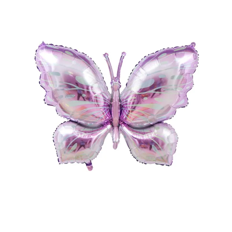 9 шт. цветы розовая бабочка