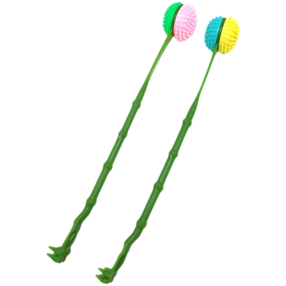 

2Pcs Back Scratcher Plastic Back Scratcher Long Handle Back Scratcher Back Massage Tool