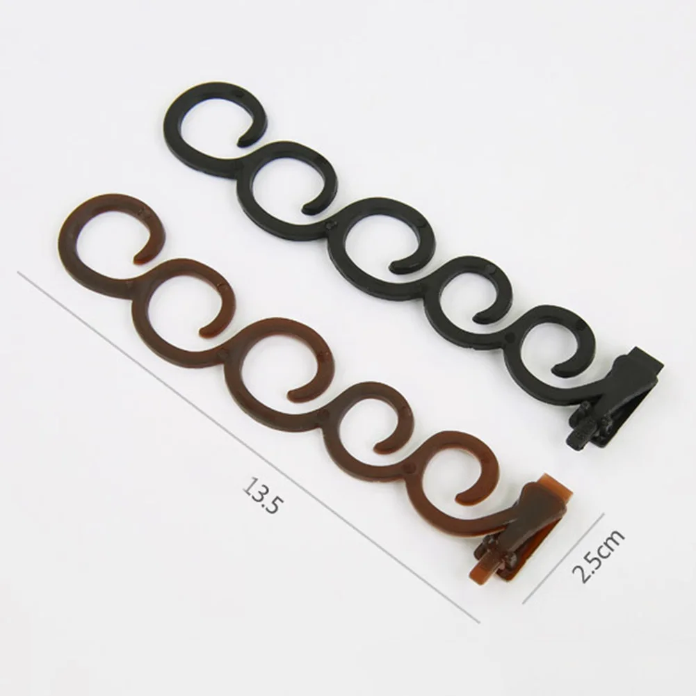 Набор из 2 предметов: модные шпильки для завивки волос женщин Twist Styling Clip Stick Maker DIY, аксессуары для плетения причесок Braider Hairstyle on.