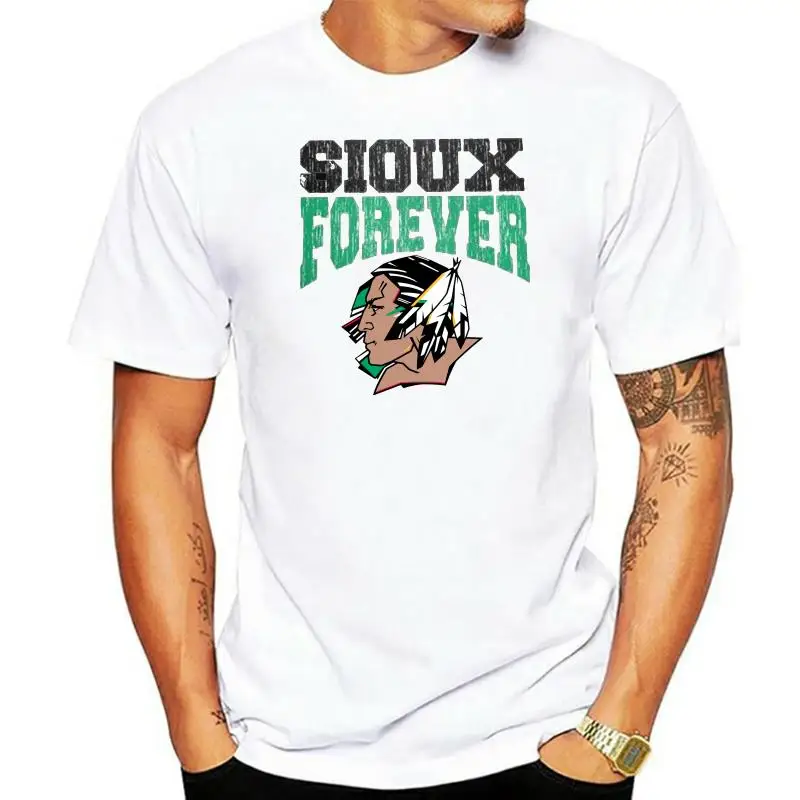 Мужская футболка North Dakota Fighting Sioux |