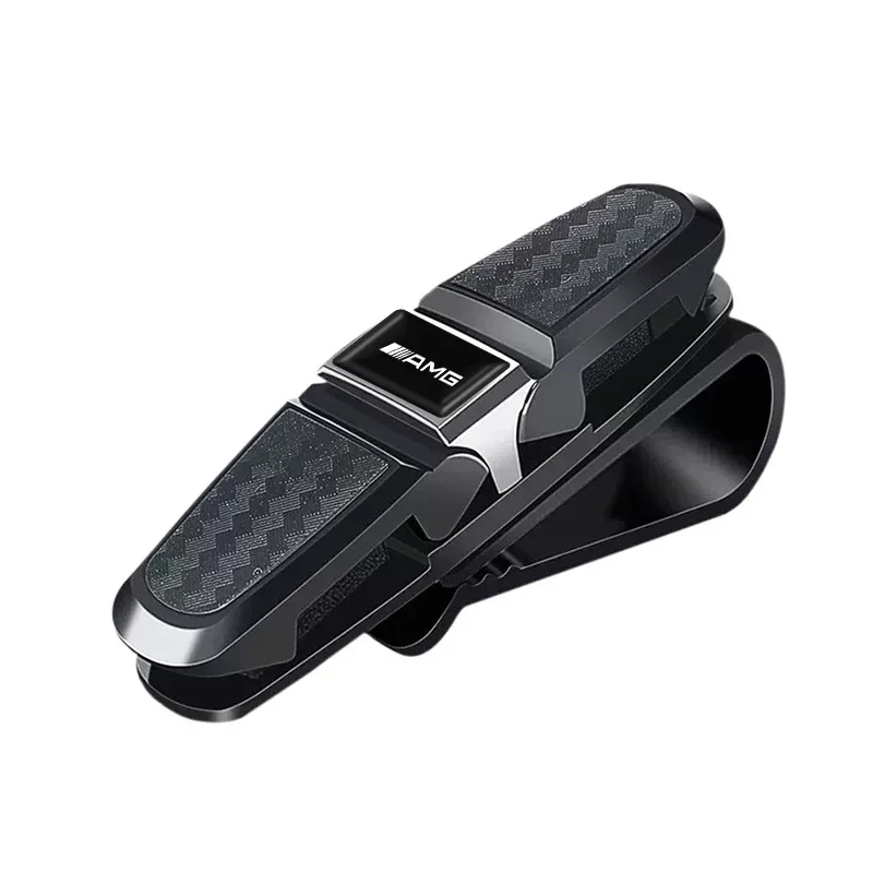 

1Pcs Car Sun Visor Glasses Clip Ticket Card Storage Clamp For Mercedes Benz AMG GLE GLS CLS GLC CLA GLA GLK ML C197 R231 W167