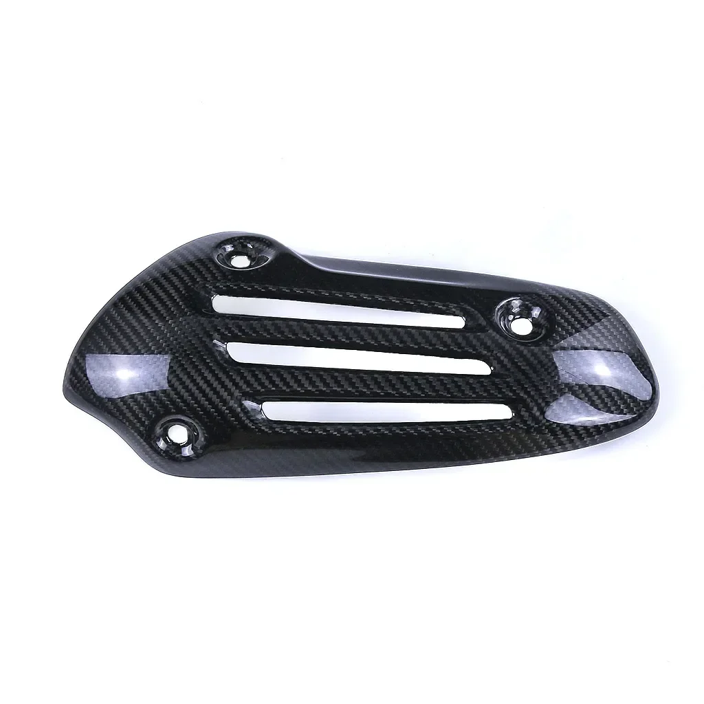 Для Vespa SPRINT 150 100% карбоновый чехол для выхлопной системы Fbier защитные обтекатели