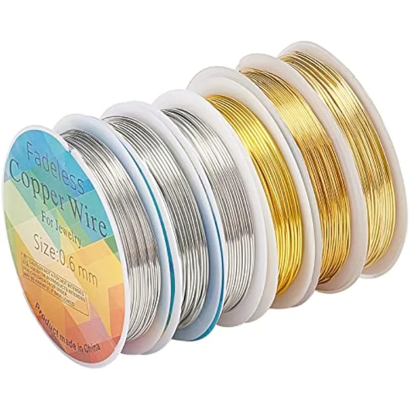 Стабильная фурнитура для ювелирных изделий из окисленного металла: 6 рулонов |