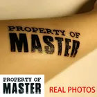 3 или 5x Временные татуировки для секса, водостойкая наклейка S  m Fun BDSM