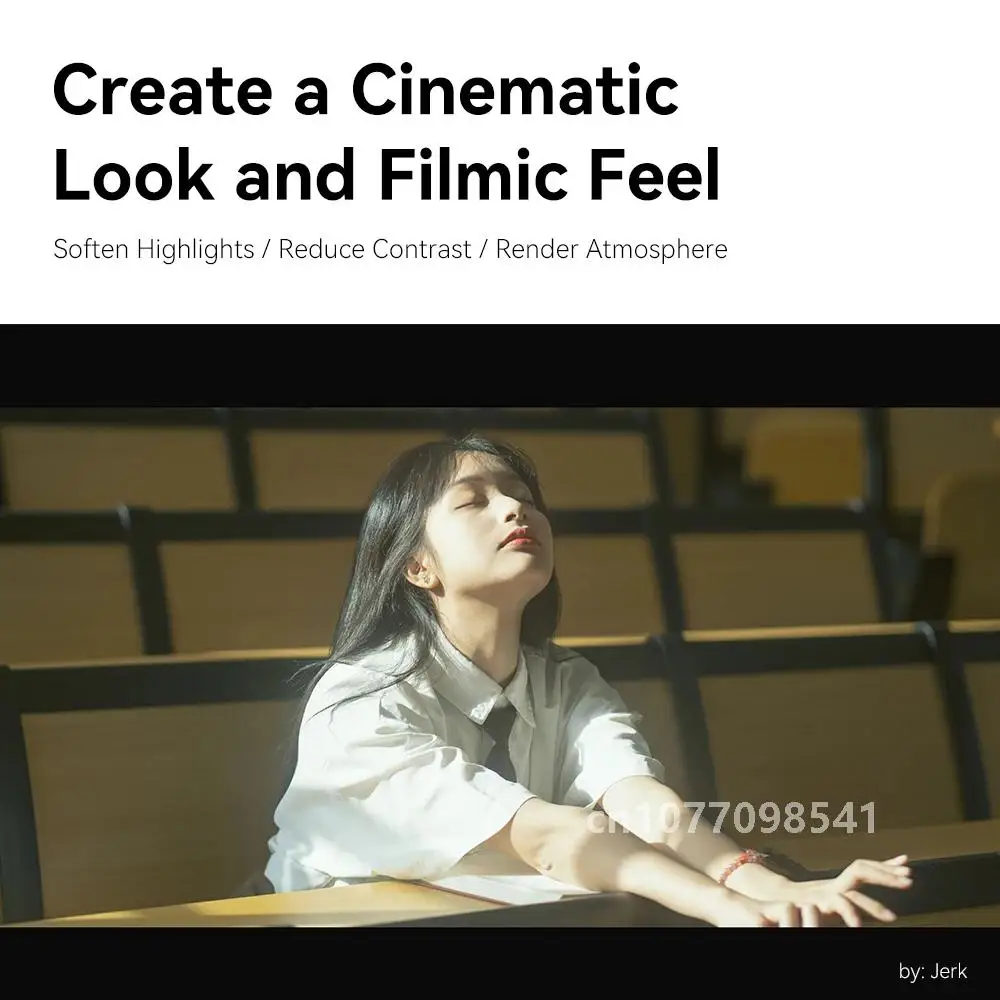 7artisans Черный туман диффузионный 1/2 1/4 1/8 фильтр для объектива 46 мм-82 мм