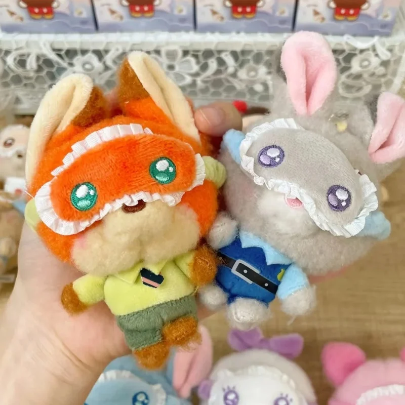 Фото Toptoy Disney Пижамная серия Слепая коробка Плюшевые куклы Коллекционная стежка Джуди Ник Модный сюрприз Таинственная игрушка для фанатов №3