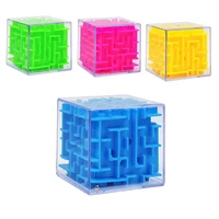3d maze magic cube toys learning education games puzzle fidget toys rolling ball educational toys for kids children six sided