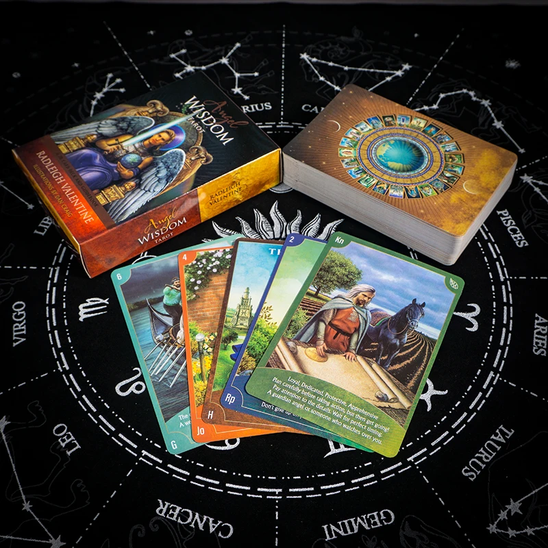 2022 New Arrive Tarot Card With Guidebook Divination Fate Playing Table Game Deck Birthday Gift Drinking |