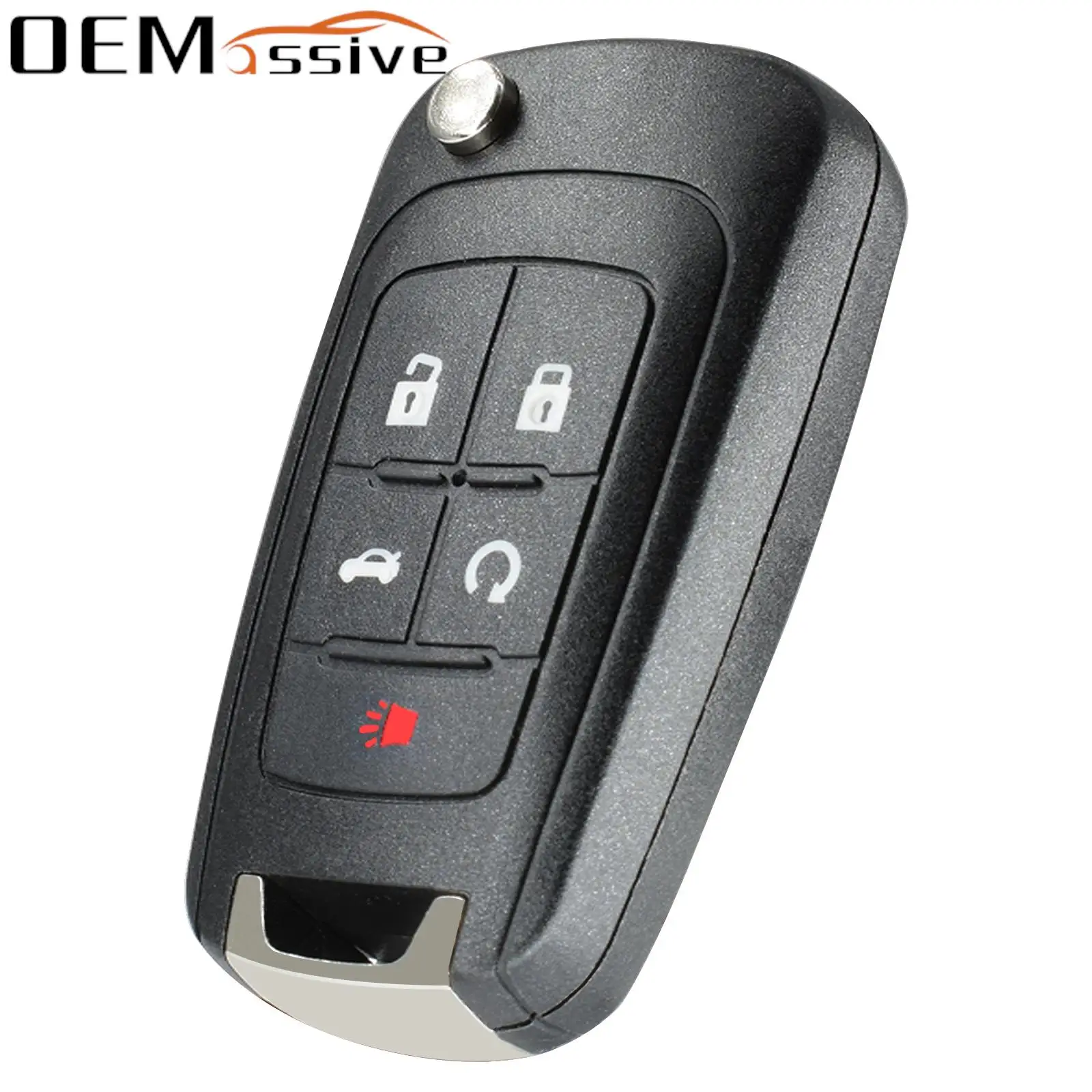 

5Button Flip key Fob Case for Opel Vauxhall Corsa Astra Chevrolet Cruze Equinox Malibu Holden Barina Colorado Epica Remote Start