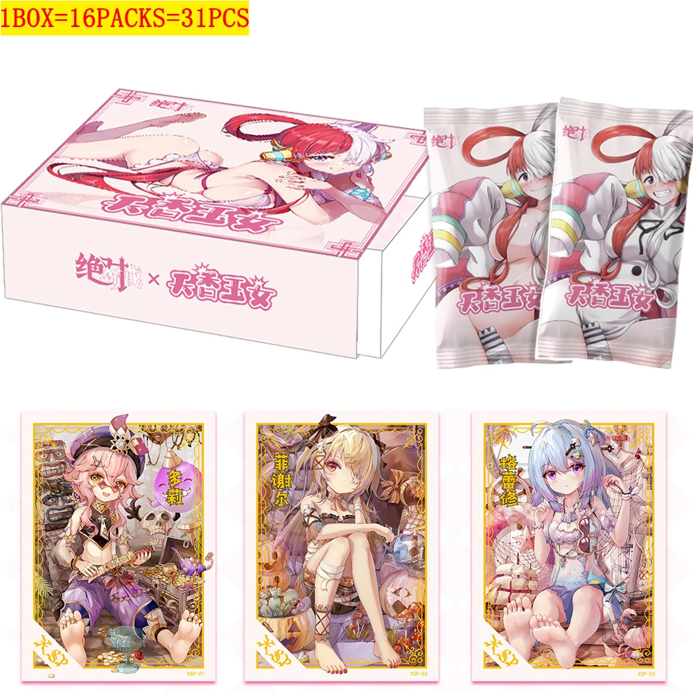 Newest Sexy Girl Rare and Beautiful Collection Cards Goddess Story Swimwear Party Singer Girls Wanhua Record Series Toys Gifts