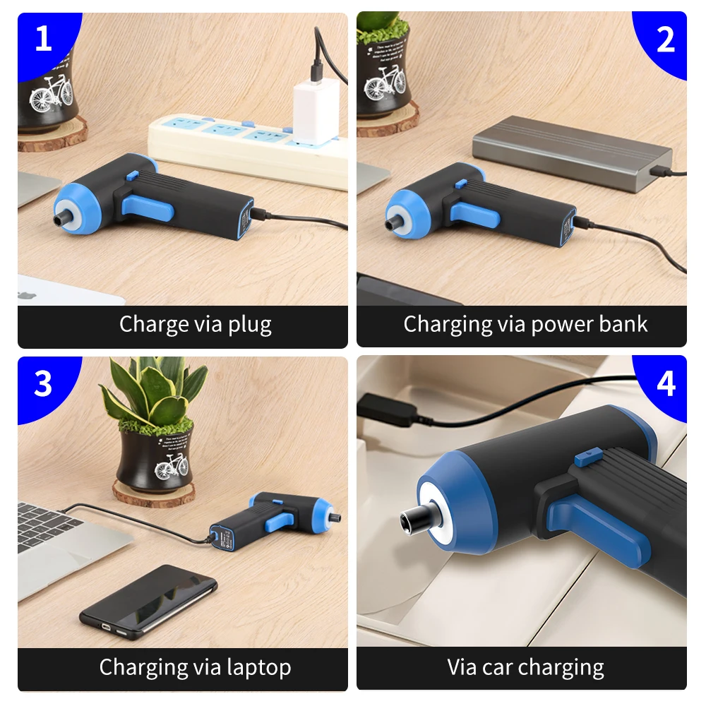 Электрическая отвертка 37 в 1 прецизионный набор электроинструментов