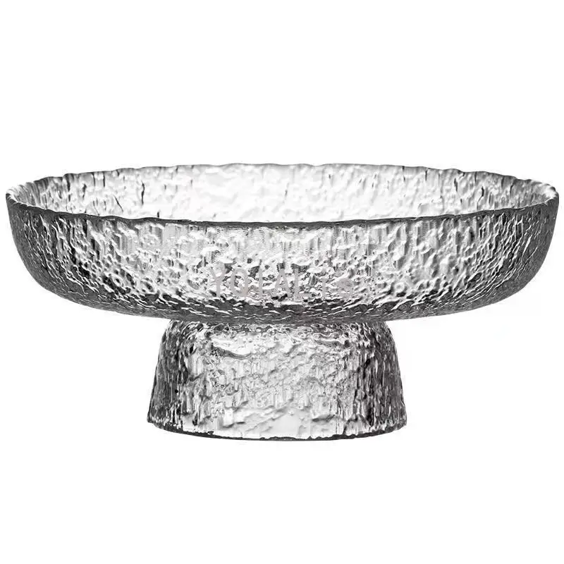 Креативная художественная тарелка для фруктов бокал с рисунком ледяной росы