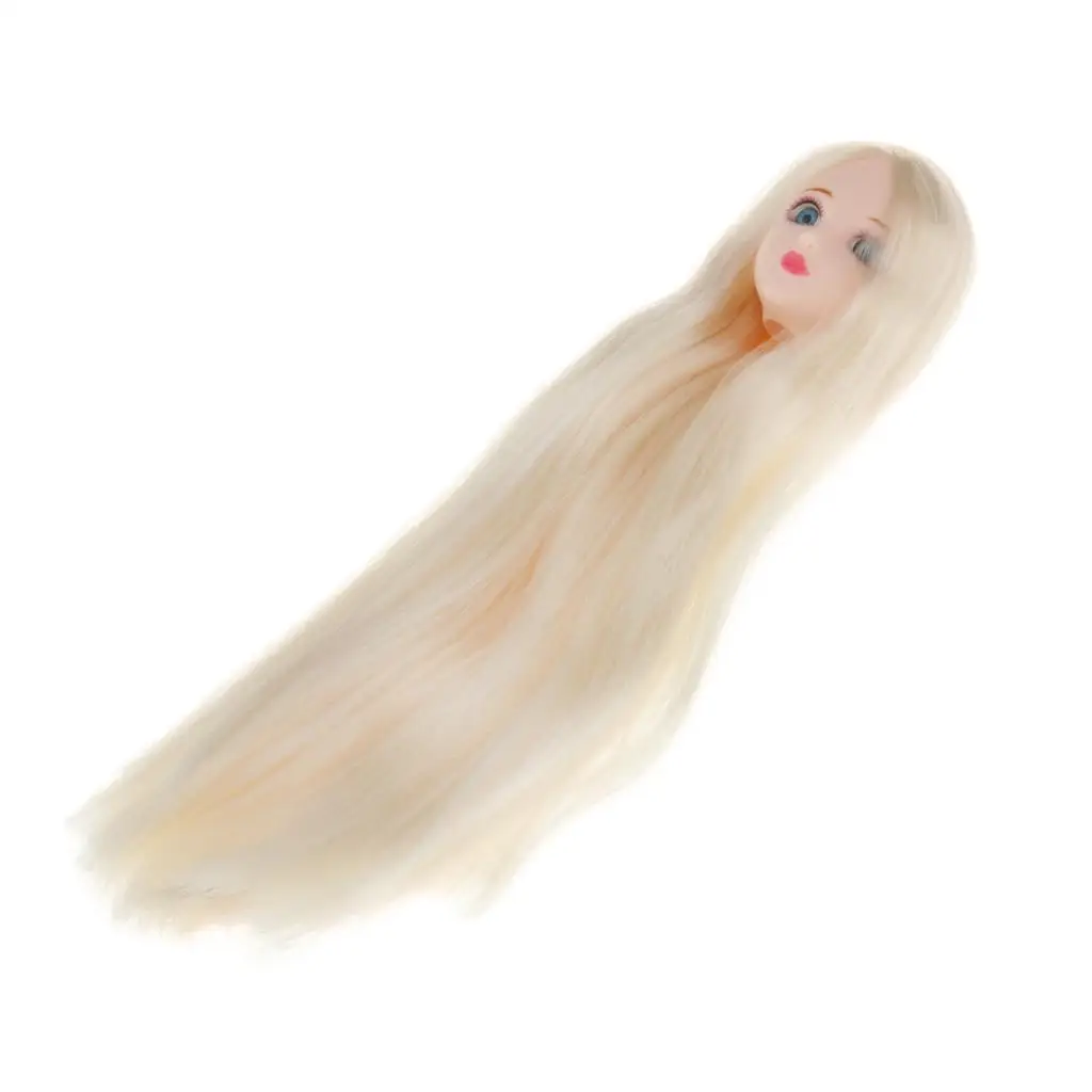 

1/6 Female Figurines Head Sculpt W / Light Golden Hair for