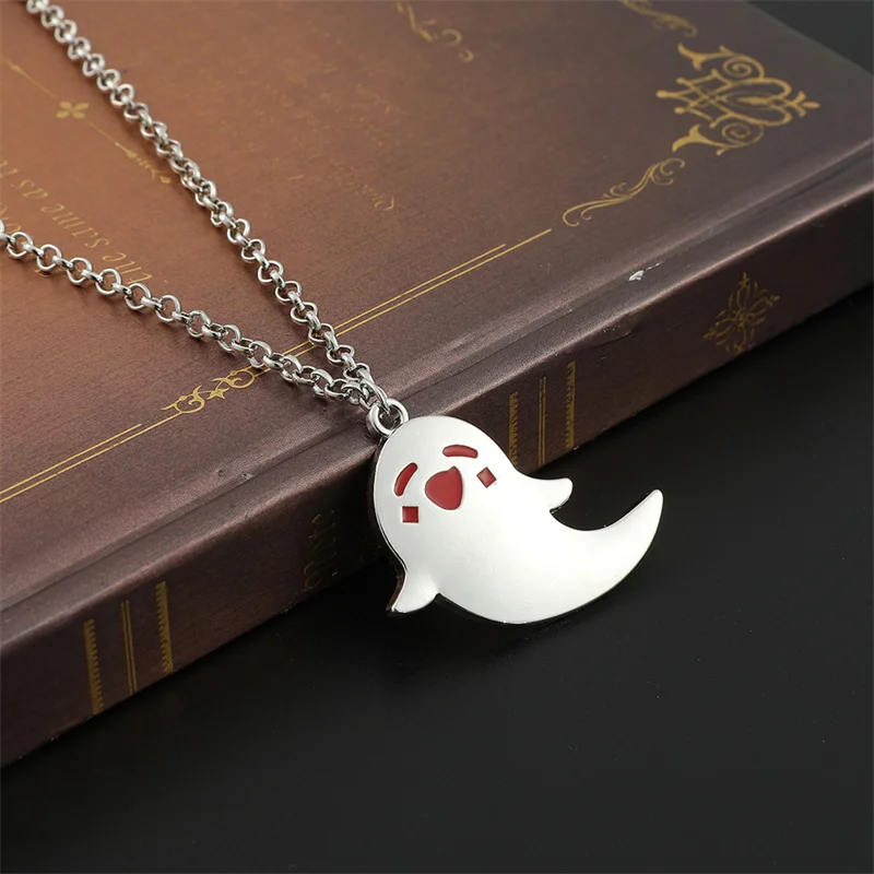 Ожерелье Genshin Impact очаровательные аксессуары милая мультяшная подвеска Hu Tao