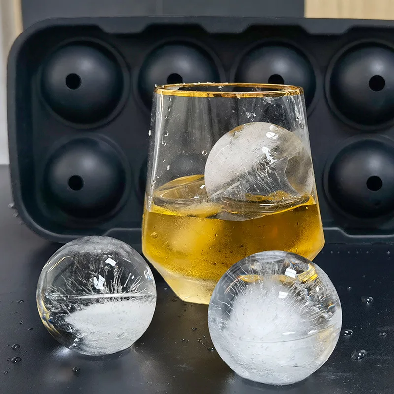 

Silicone 8 Ice Cube Mold Cavity Ice Cube Trays Food Grade Ice Ball Maker Soft Silicone Eco-Friendly Mold Useful Homemade