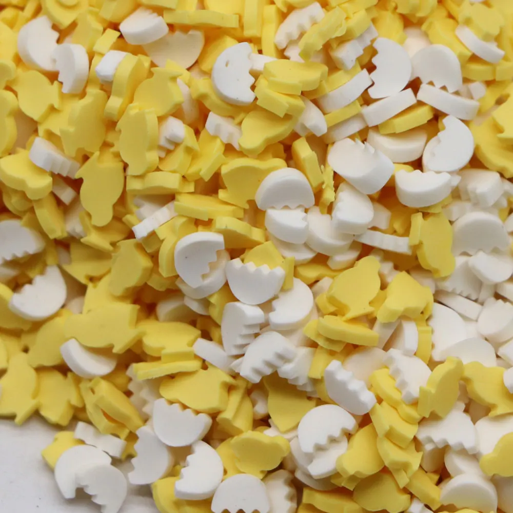

Chick Egg Shell Polymer Clay Slices Sprinkles for Kids Diy Nail Art Scrapbook Decoration,Filler Polymer Clay Embellishments