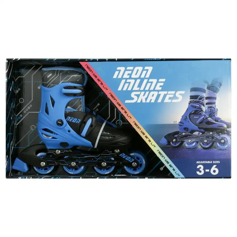 

Inline Skates (3-6) Blue