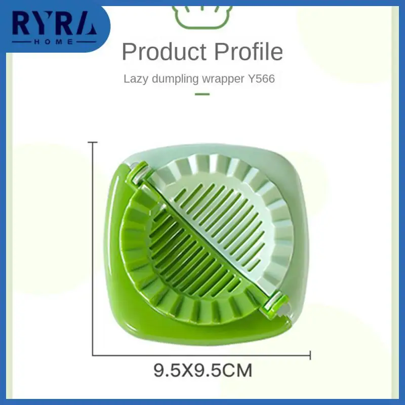 

9.5x9.5cm Portable Household Gadgets Good-looking Dumplings Dumpling Bag Self-service Dumplings Long-lasting Folding Plastic 20g