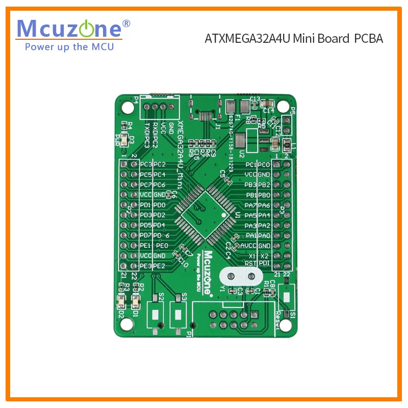 Фото ATXMEGA32A4U Мини-плата PCBA №2