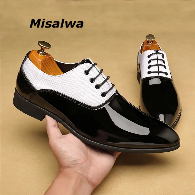 

Туфли Misalwa мужские деловые, роскошные строгие туфли, лоферы, заостренный носок, свадебная обувь, большие размеры 38-48, весна-осень