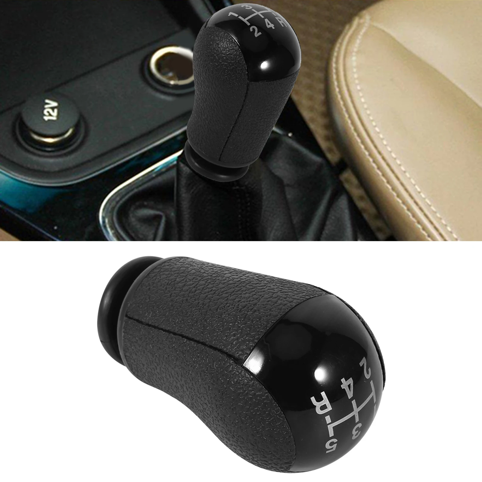Фото Ручка переключения передач 5-скоростная MT для Ford Focus Mondeo C-MAX MK3 S MAX Mustang Galaxy Fiesta MK6 Transit 2000-2012 Ручка переключения передач №3