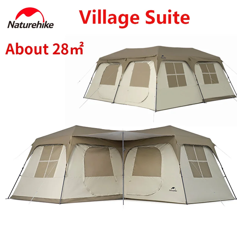 Naturehike Village Suite палатка с одним касанием автоматическая кабина быстро