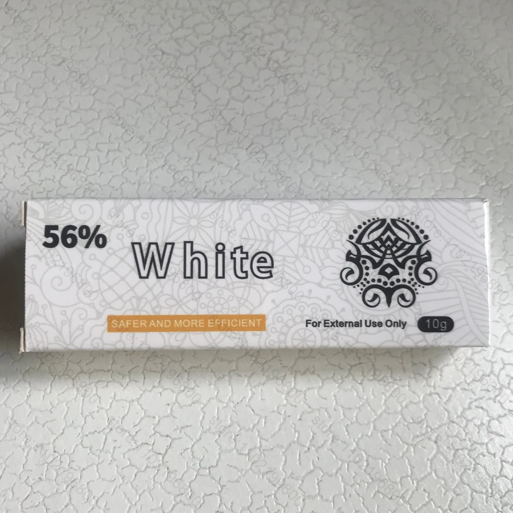

New White 56% Tattoo Pink cream for Permanent makeup Body Eyebrow Eyeliner Lips tattoo 10g