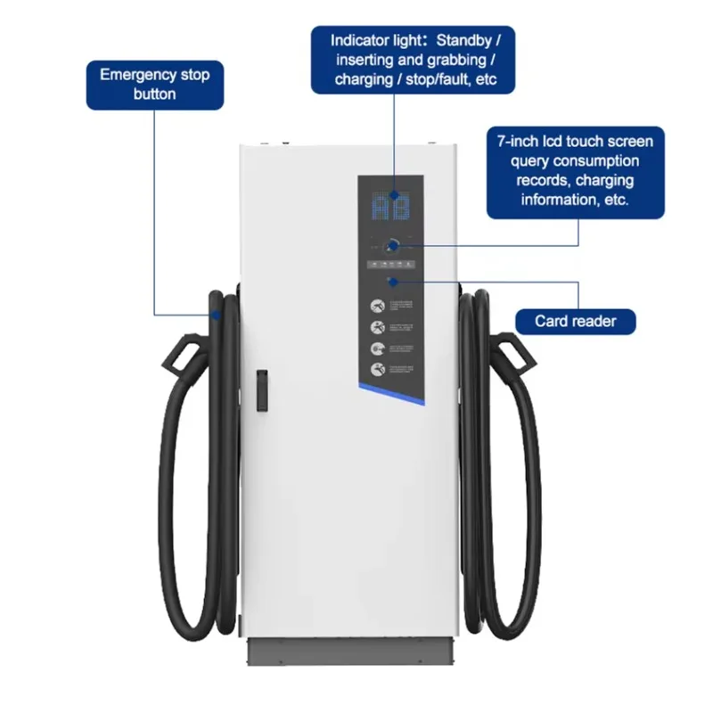 60 кВт 80 180 240 уровень 3 Ocpp коммерческое автомобильное быстрое зарядное устройство